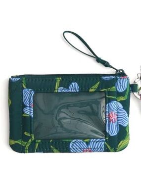 Vera Bradley Floral Wristlet ID Pouch